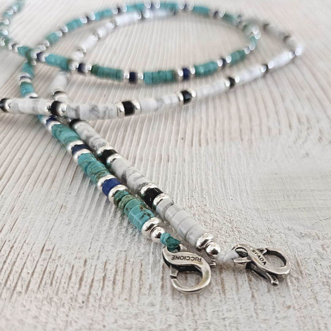 Collana Spadino pietre - SPGR593 - Spadarella Gioielli