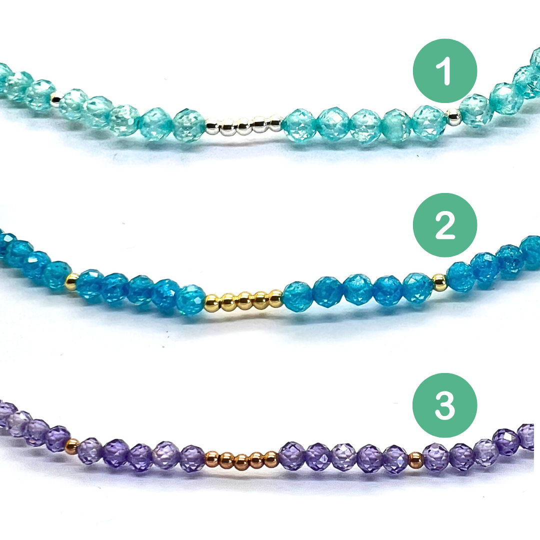 Collana Spadino zirconcini - SPGR783