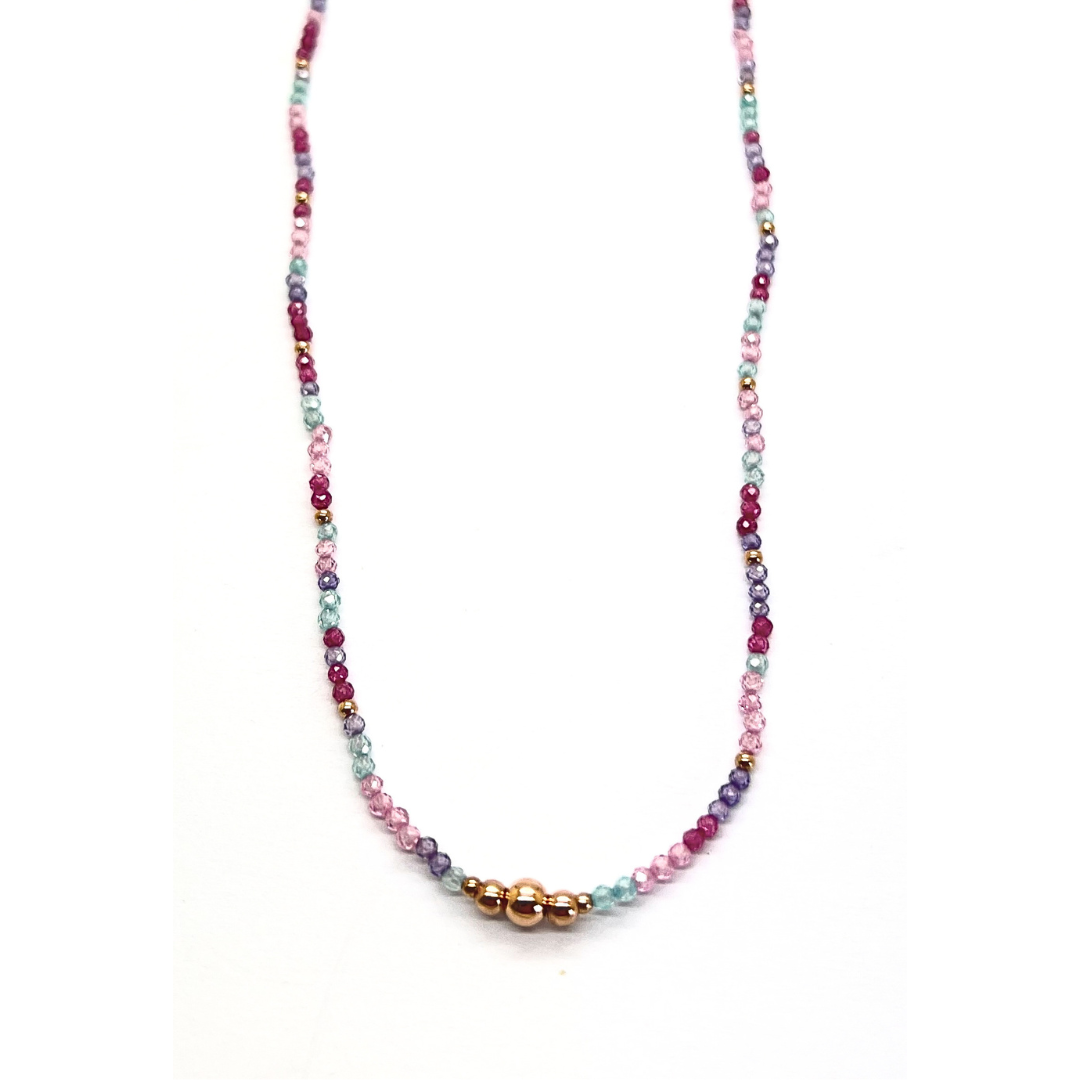 Collana Spadino zirconcini - SPGR786