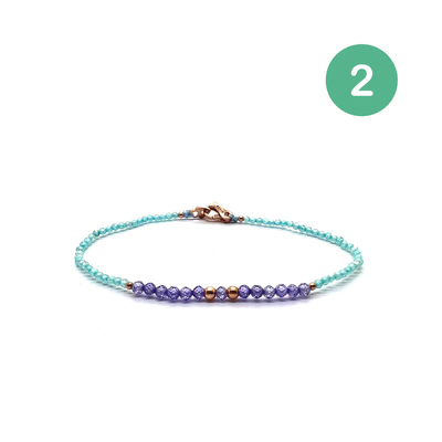 Bracciale spadino zirconcini - SPBR778