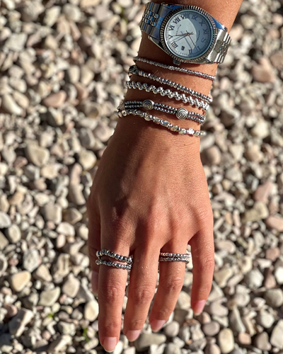 Spadino bracelet with rings - SPBR263
