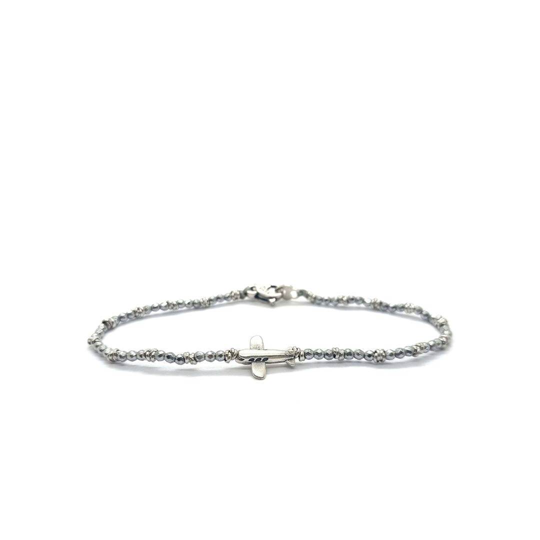 Bracciale spadino aereo - SPBR735 - Spadarella Gioielli