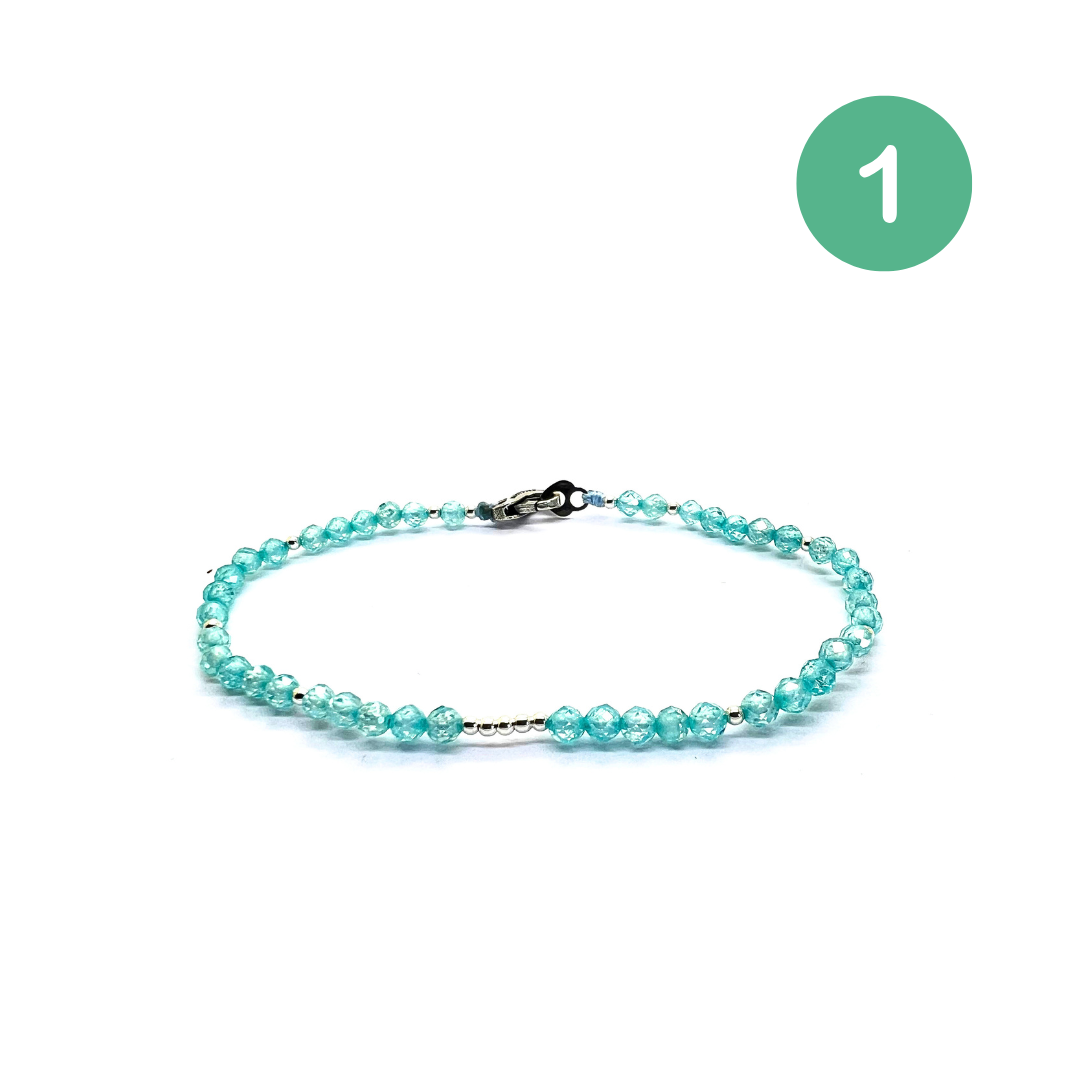 Bracciale spadino zirconcini - SPBR776