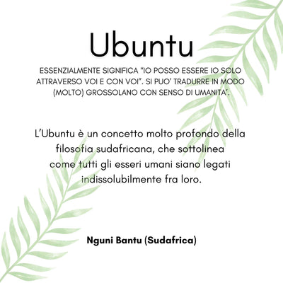 Collana Spadino intraducibili UBUNTU - SPCL725 - Spadarella Gioielli