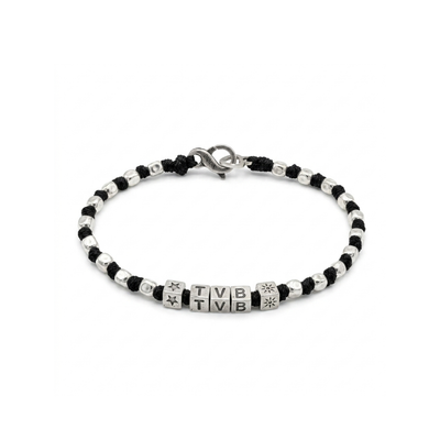 Bracciale spadino cubetti personalizzato