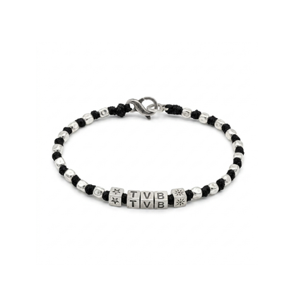 Bracciale spadino cubetti personalizzato