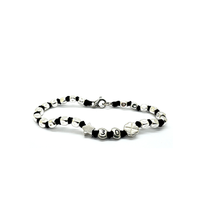 Bracciale spadino crushed personalizzabile