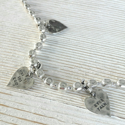 Heart charm Amor omnia vincit - CIC20