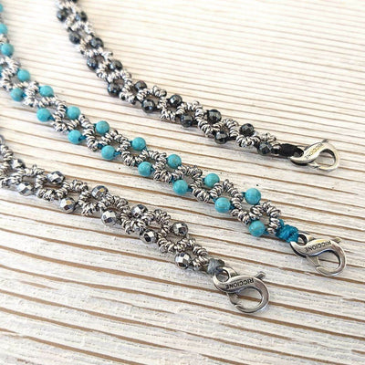 Bracciale spadino pietre - SPBR558 - Spadarella Gioielli