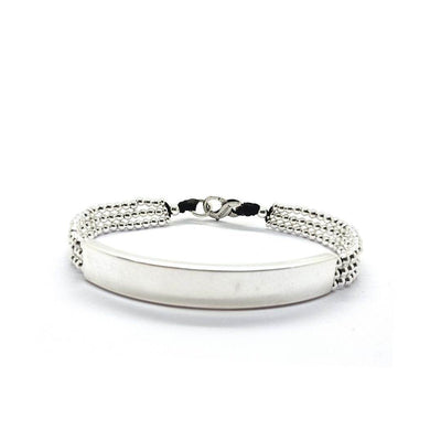 Bracciale spadino targhetta - SPBR596 - Spadarella Gioielli