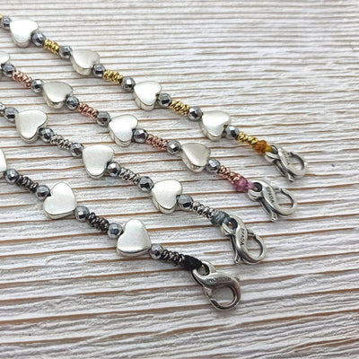 Bracciale spadino cuori - SPBR599 - Spadarella Gioielli