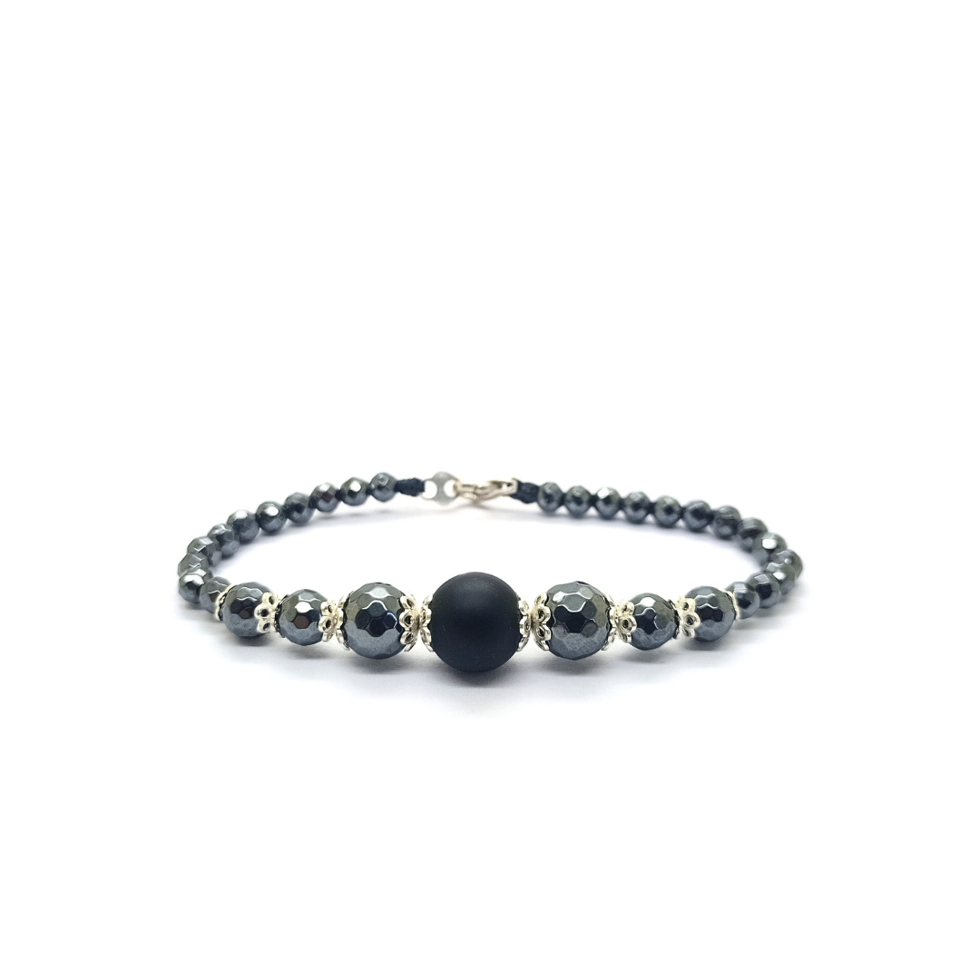 Bracciale spadino con pietre - SPBR768