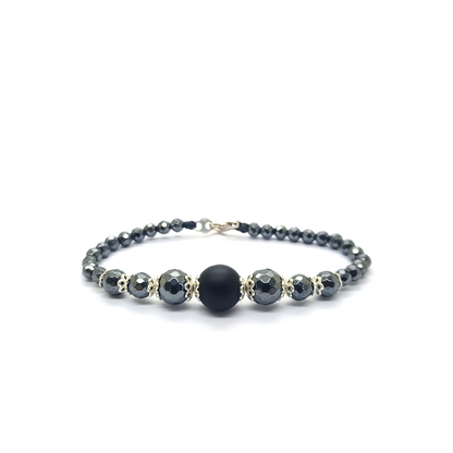 Bracciale spadino con pietre - SPBR768