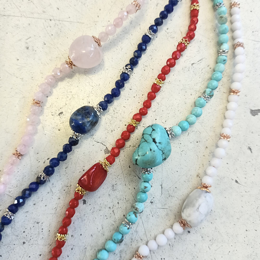 Bracciale spadino con pietre - SPBR771