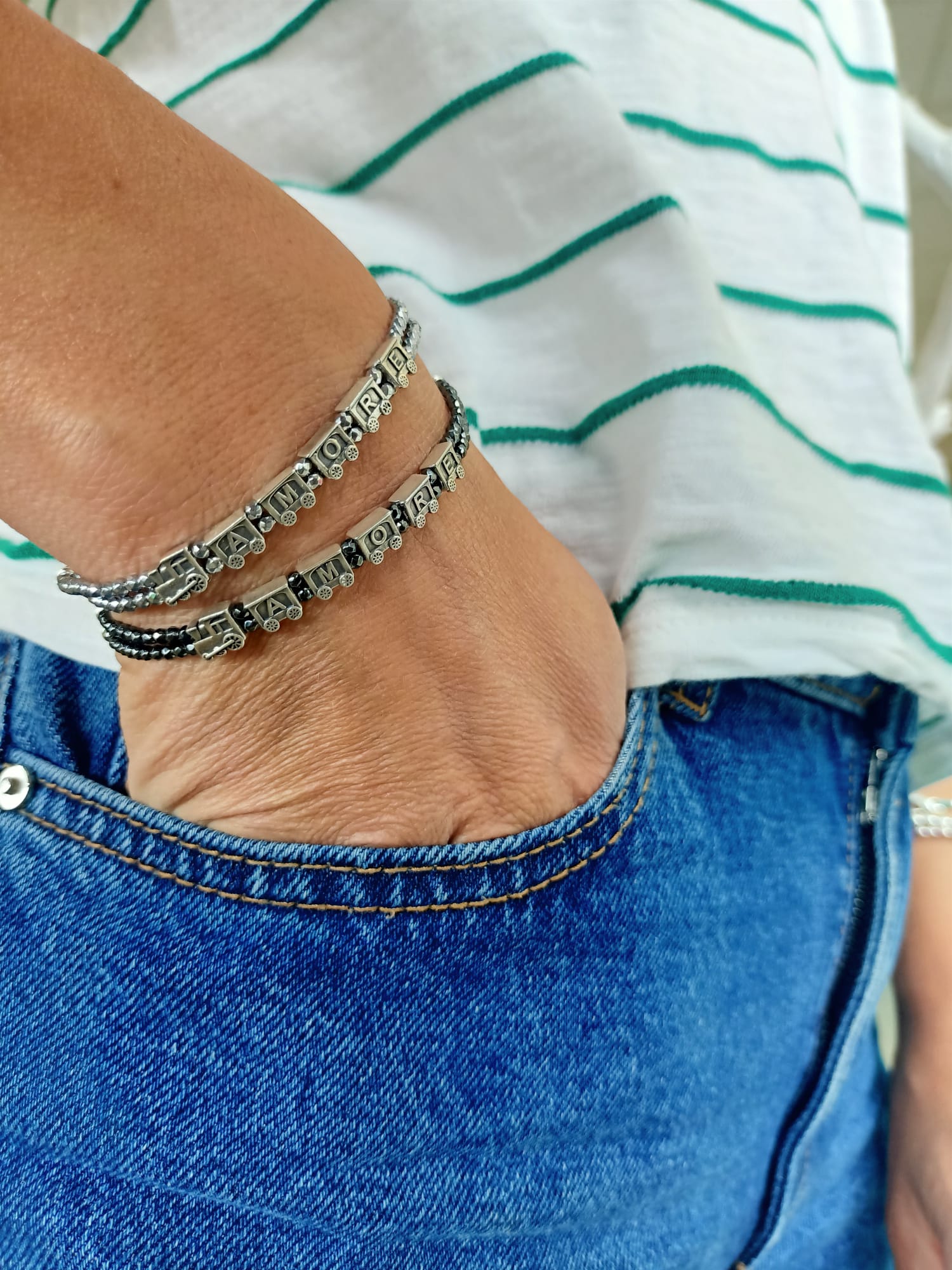 Bracciale spadino Treno - SPBR734