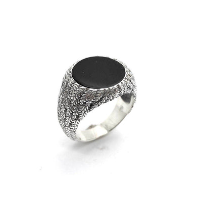 Anello pietra tonda - AN693 - Spadarella Gioielli