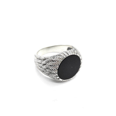Anello pietra tonda - AN693 - Spadarella Gioielli