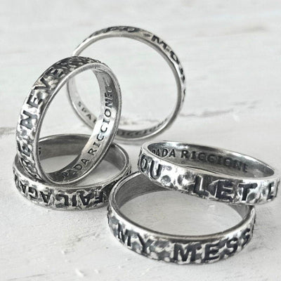 Fedina My life is my message - AN758 - Spadarella Gioielli