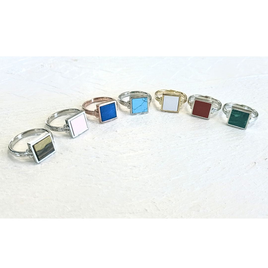 Square Rainbow Ring - AN772