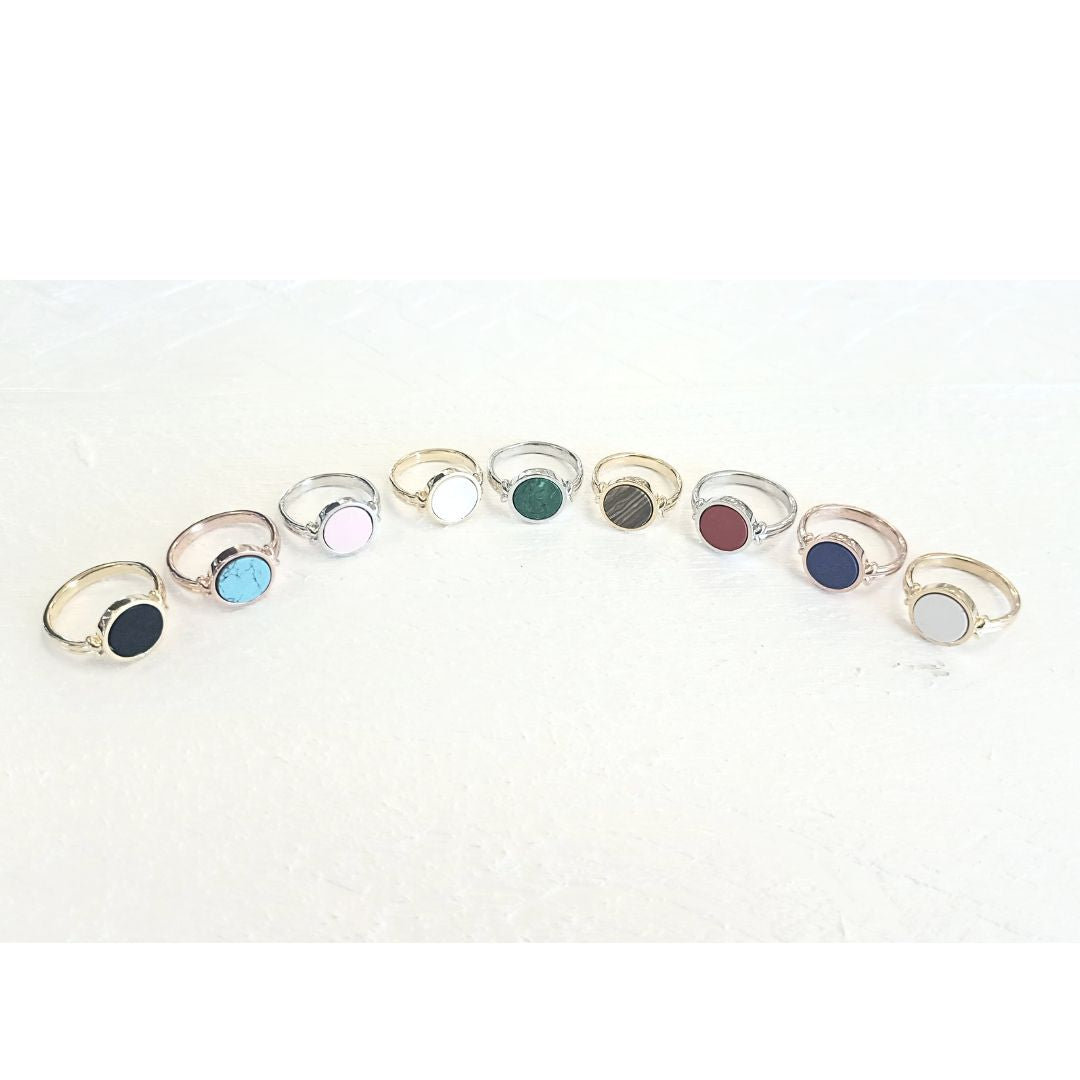 Round Rainbow Ring - AN773