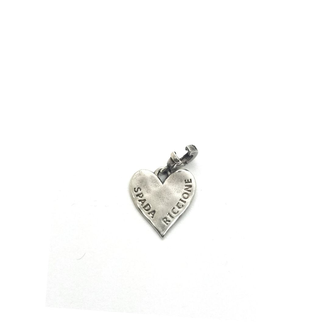 Heart charm Amor omnia vincit - CIC20