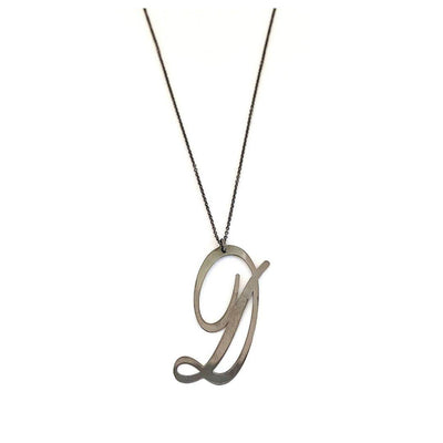 Collana lettera piccola - CD493 - Spadarella Gioielli