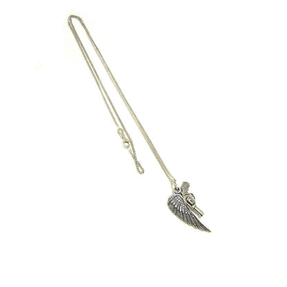 Wing and Gun Necklace - CD571