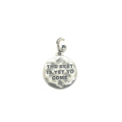 Charm targhetta Te best is yet... - CIC15 - Spadarella Gioielli