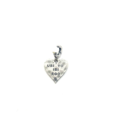 Charm cuore Ubi tu ibi ego - CIC33 - Spadarella Gioielli