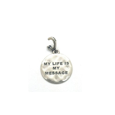 Charm targhetta My life is... - CIC6 - Spadarella Gioielli