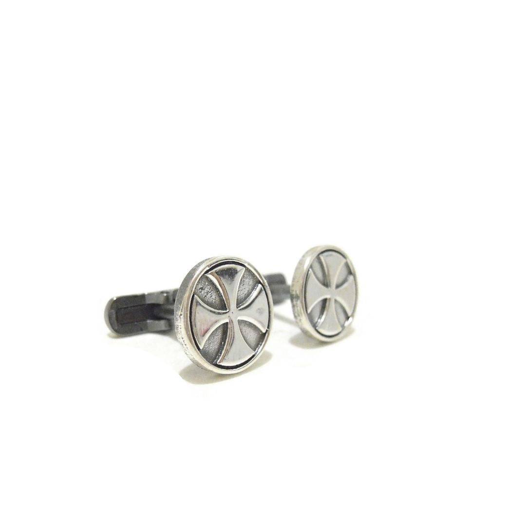 Maltese Cross Cufflinks - GM7