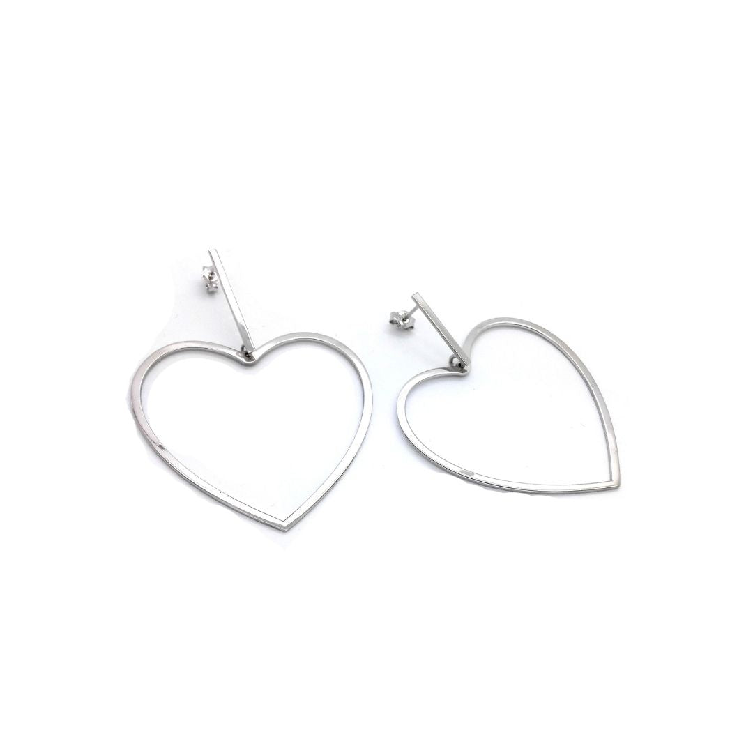 Heart Drop Earrings - OR777