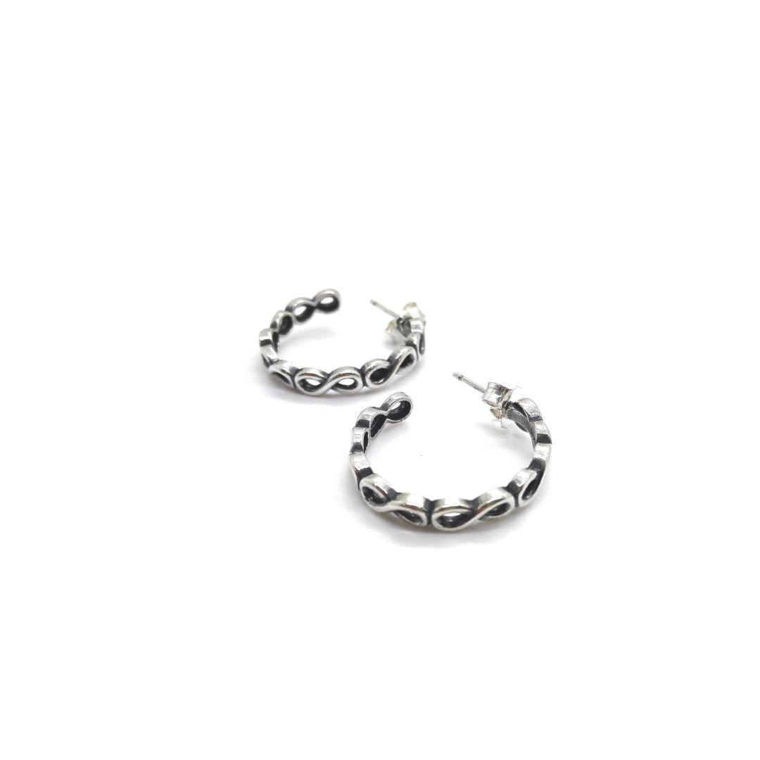 Infinity Hoop Earrings - OR790