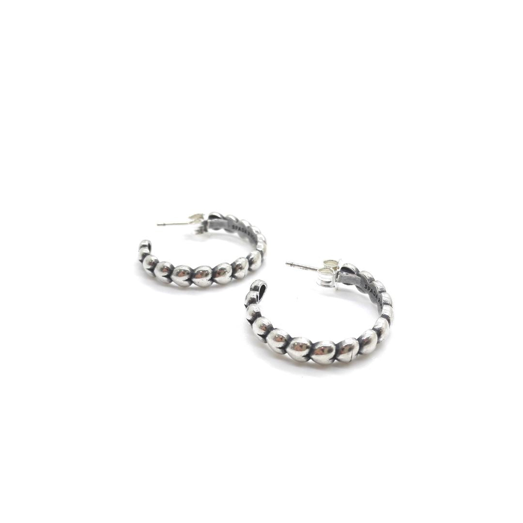 Heart Hoop Earrings - Or794