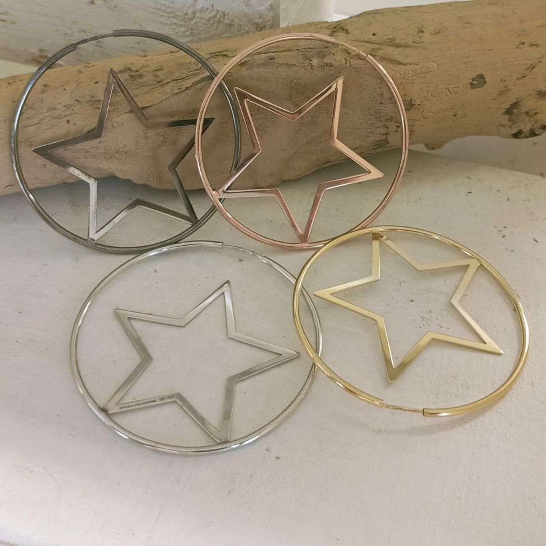 Star Hoop Earring - OR798