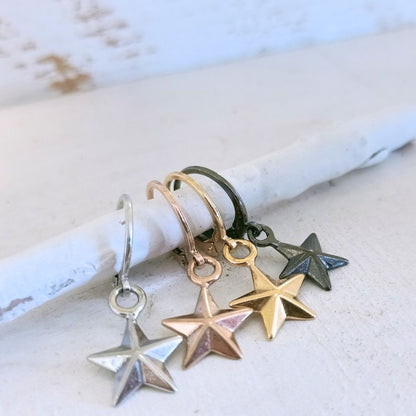 Star Hoop Earrings - OR824