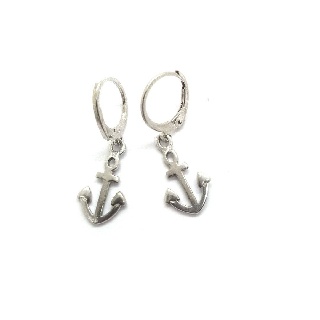 Anchor Hoop Earrings - OR826