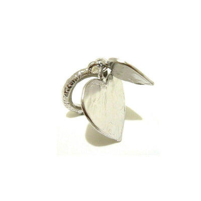 Anello cuori martellati - PSAN72 - Spadarella Gioielli