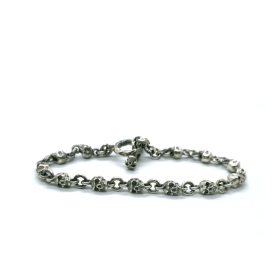 Bracciale teschietti -PSBR224 - Spadarella Gioielli