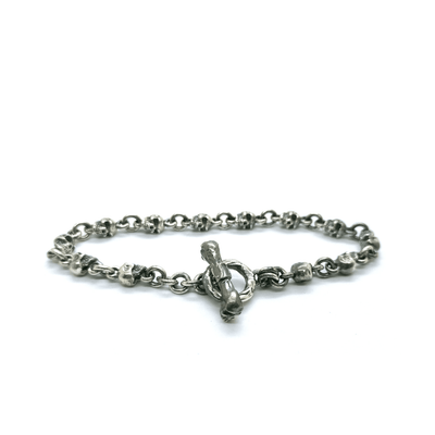 Bracciale teschietti -PSBR224 - Spadarella Gioielli