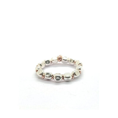 Anello elastico con pepite - SPAN49 - Spadarella Gioielli