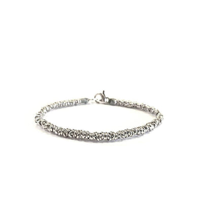 Bracciale spadino anellini - SPBR268 - Spadarella Gioielli