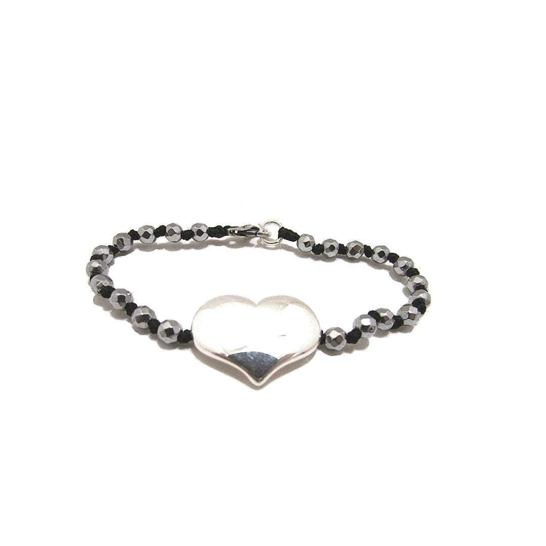 Bracciale spadino cuore - SPBR375