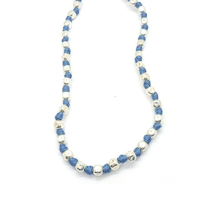 Collana spadino nodi e pepite - SPGR467 - Spadarella Gioielli