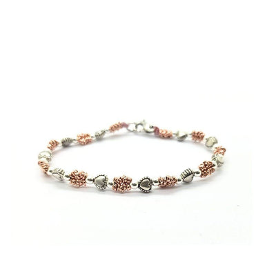 Bracciale spadino cuoricini - SPBR612 - Spadarella Gioielli