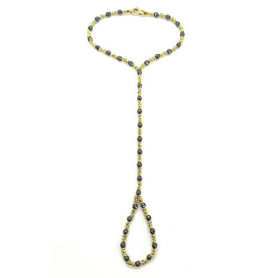 Baciamano con pietre - SPBR614 - Spadarella Gioielli