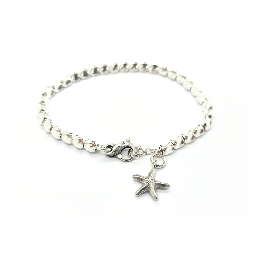 Bracciale pendente stella marina - SPBR620