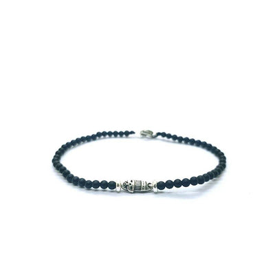 Bracciale spadino maschera Lungimiranza - SPBR702 - Spadarella Gioielli
