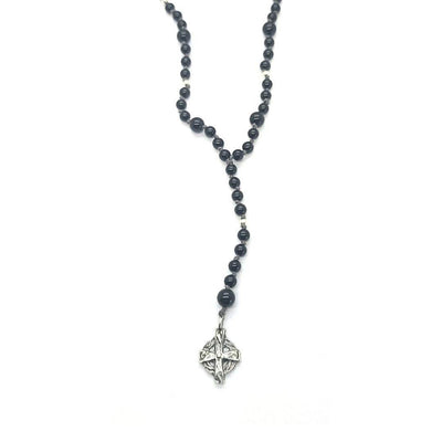 Collana pietre croce - SPGR390 - Spadarella Gioielli