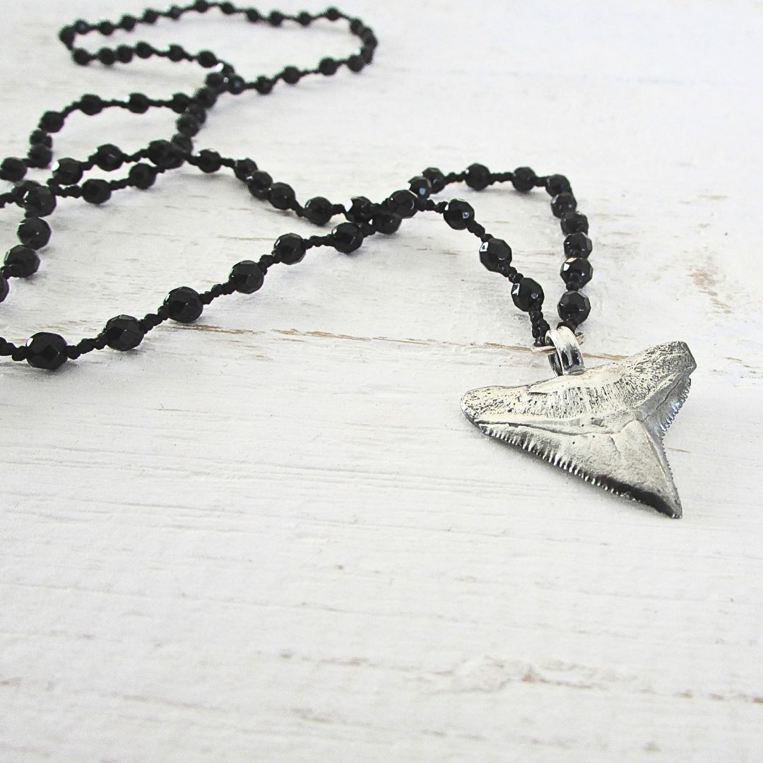 Shark Tooth Necklace - SPGR399